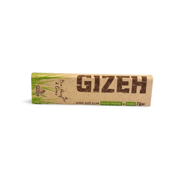 Gizeh Hanf+Gras King Size slim+Tips