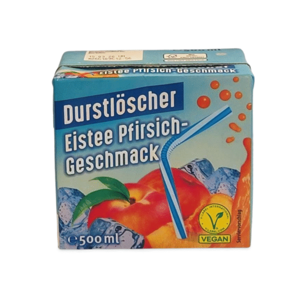 Durstlöscher Eistee Pfirsich-Gesmack Vegen